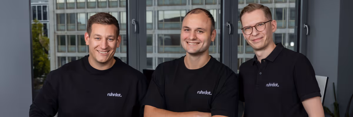 Alex, Lars und Nico von ruhrdot